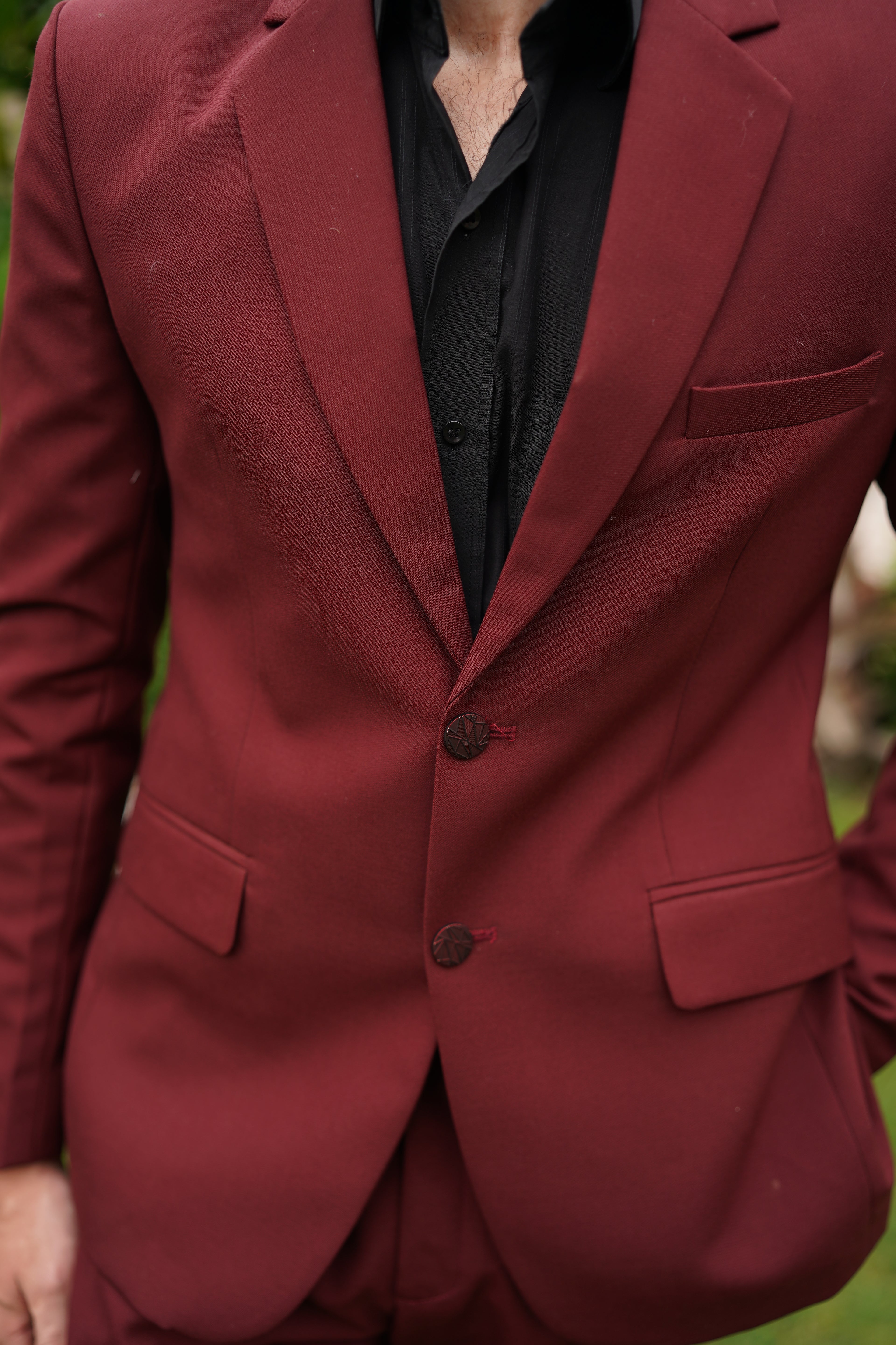 Red Executive Suiting Code PS203