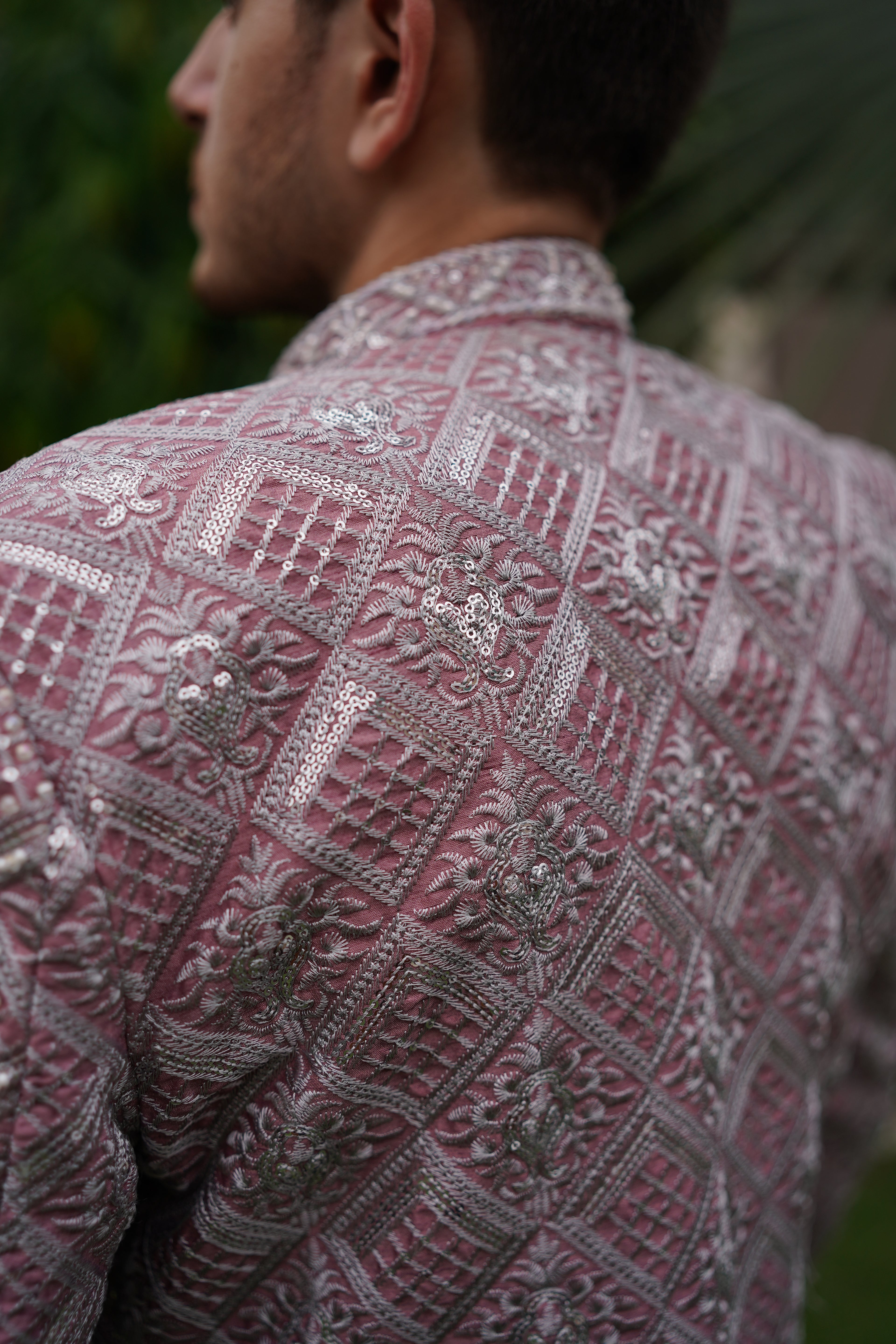 Double layer sherwani code S107